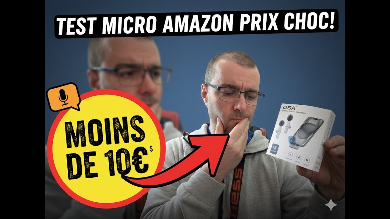 🎤 MICROS À 9,49€ : INCROYABLE… ou GROSSE ARNAQUE ? #iphone #android
