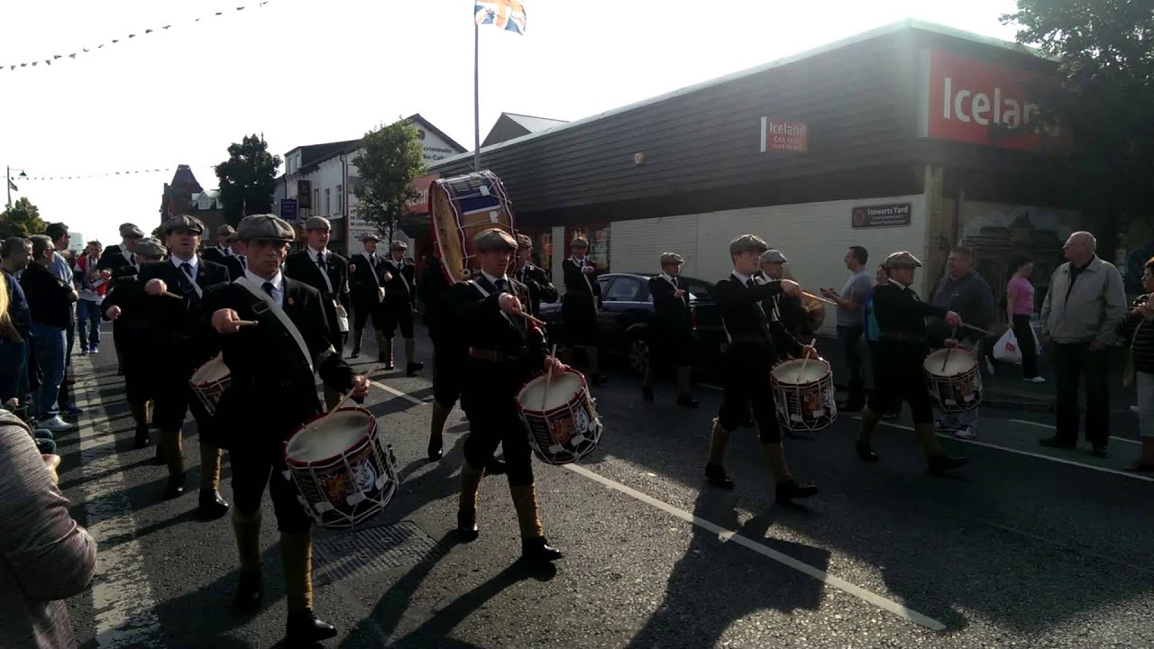 Ulster Volunteer Force Fernhill parade  West Belfa
