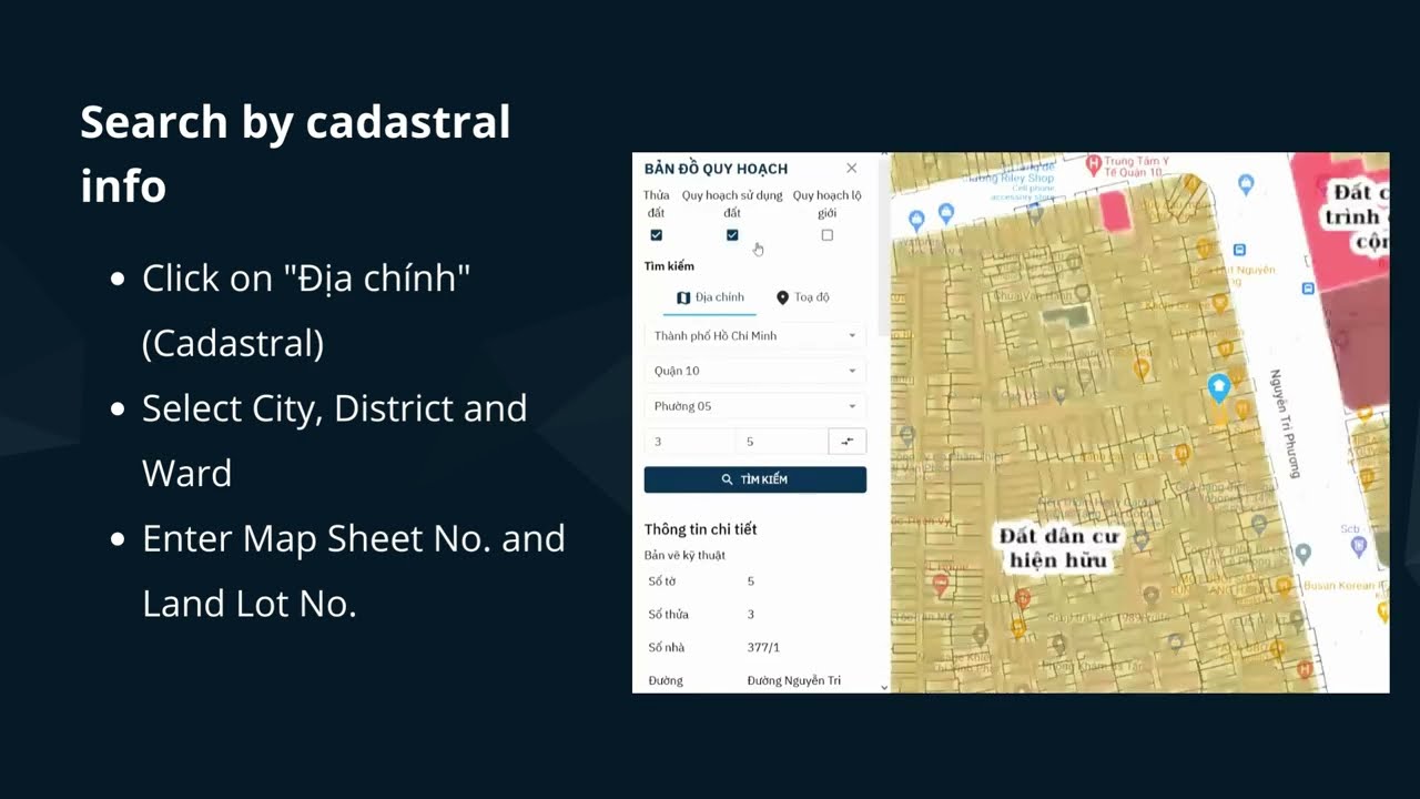 How to use planning and zoning map - Tutorial
