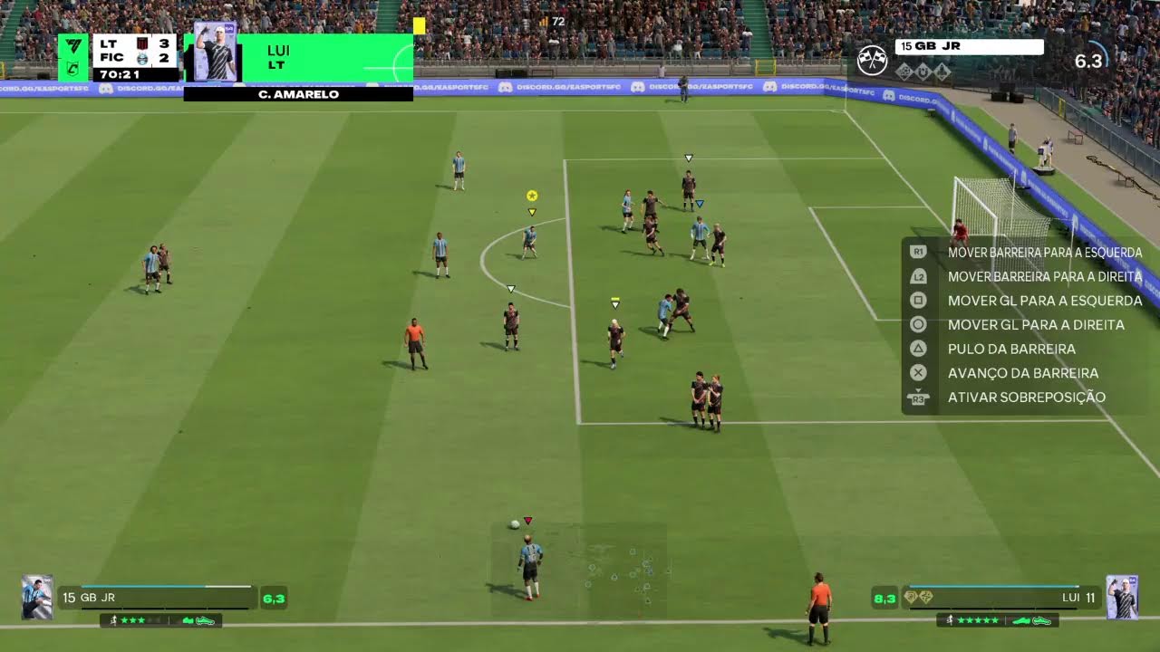 AO VIVO TROCANDO ideia E JOGANDO COM VOCES Divisão 1 NO EAFC26!