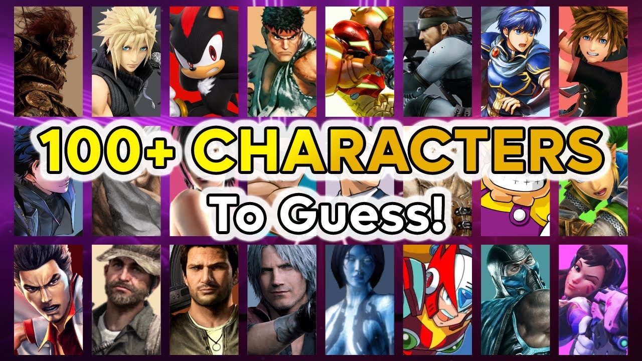 Ultimate Video Game Character Quiz! | Quotes, Silhouettes, Bad Drawings & More!