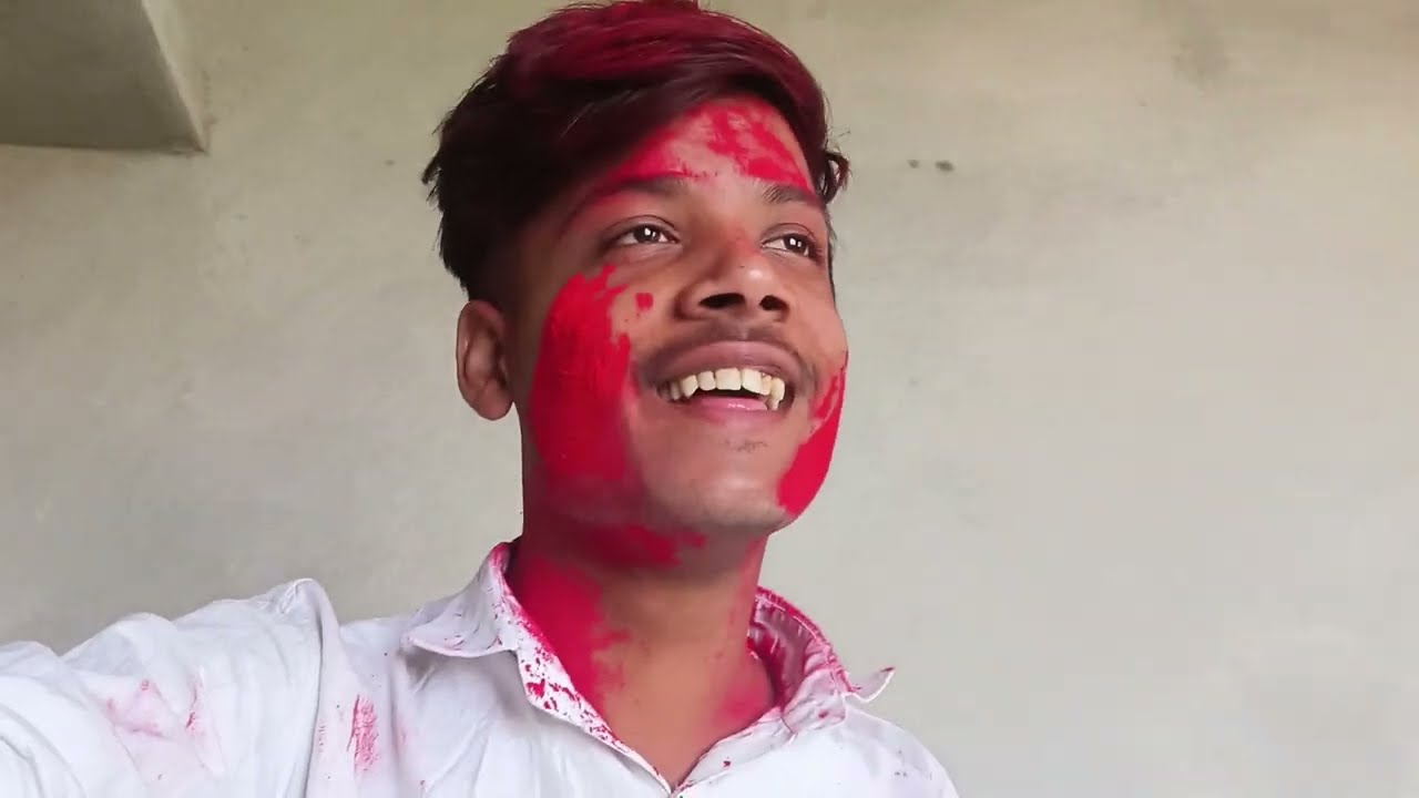 Holi vlog aaj maja nahi aaya 