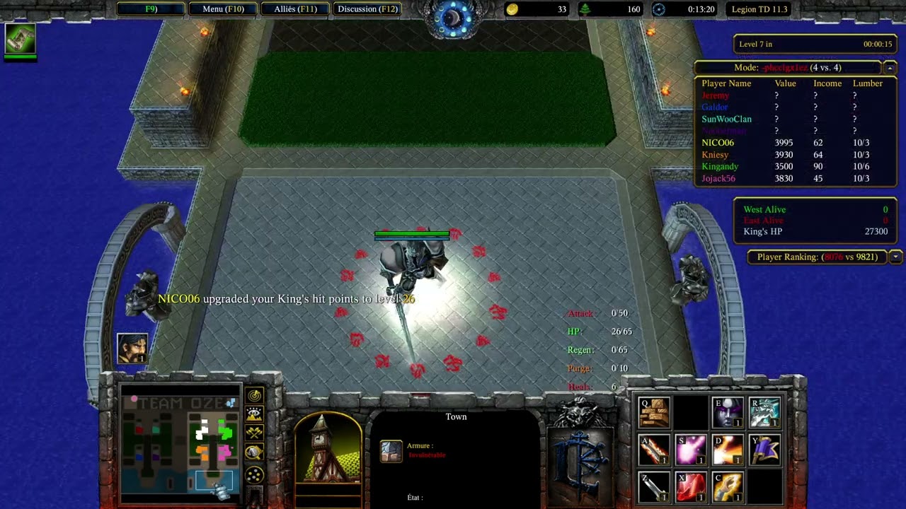 Legion TD 11.3 -PHCCLGEZX1 Start Warden