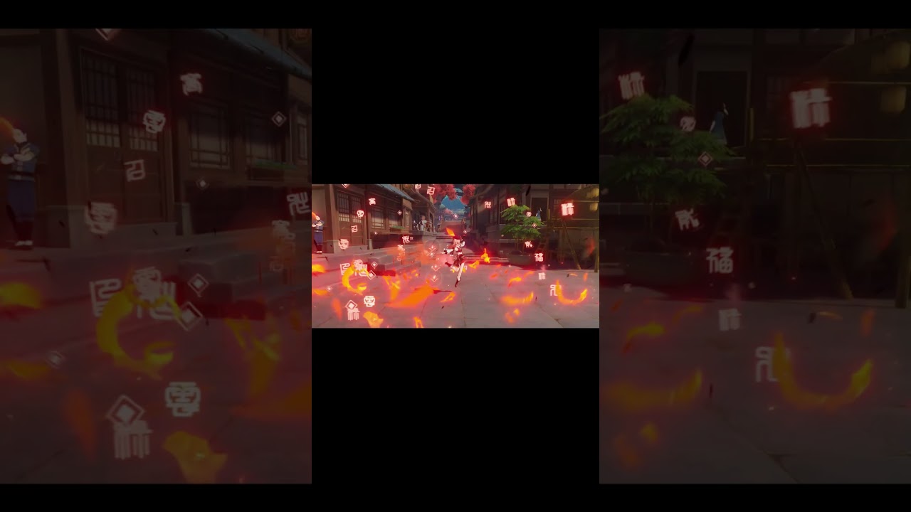 Smooth Pyro Transition Character Genshin Impact #genshinimpact #genshinimpactedit