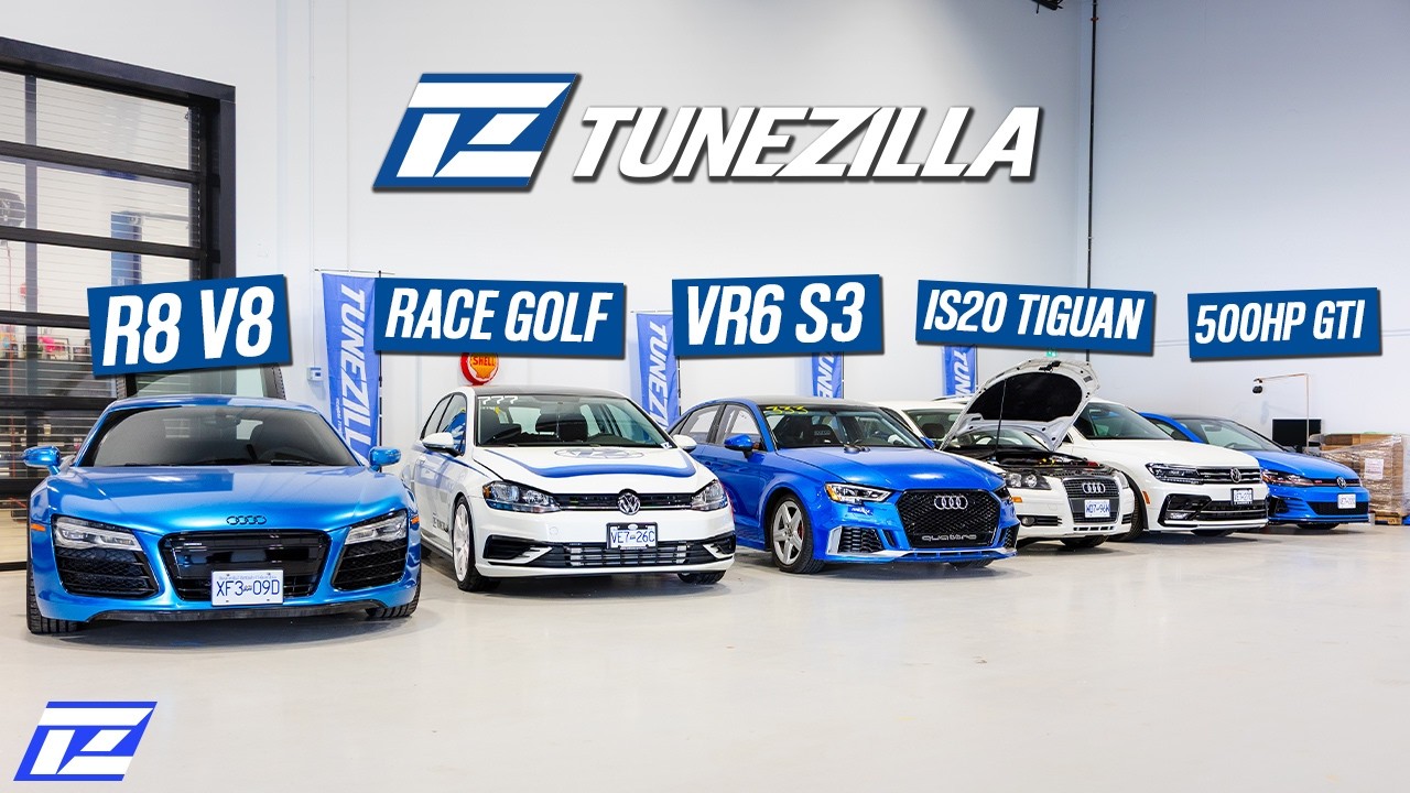 Обзор автомобилей из мастерской TuneZilla | VR6 S3, IS20 Tiguan, Audi A4 Stage 3 и многое другое!