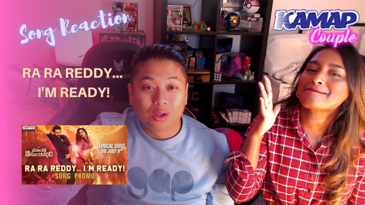 [FR] Ra Ra Reddy I’m Ready Full Video | Song Reaction | Macherla Niyojakavargam | Nithiin, Anjali