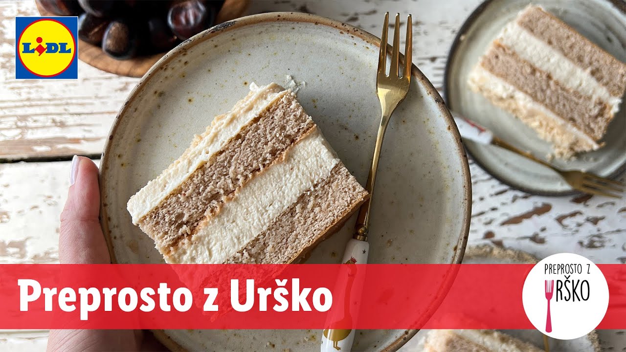 PREPROSTO Z URŠKO: Kostanjeve rezine
