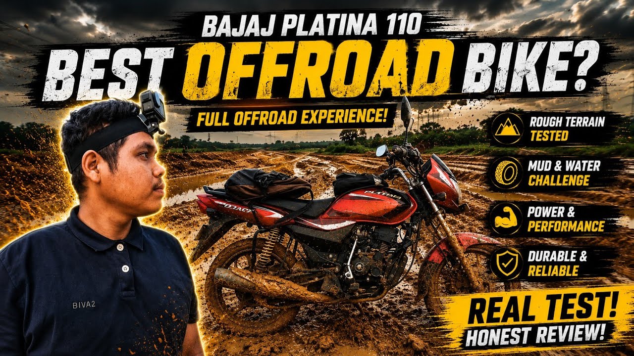 Bajaj Platina 110 H Gear Offroad Challenge Near Bengaluru | Can It Handle the Rough?