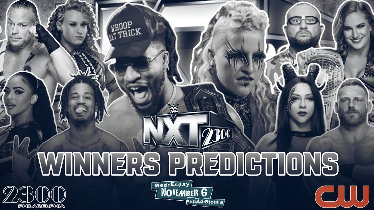 WWE NXT 2300 - Winners Predictions | Boom Wrestling