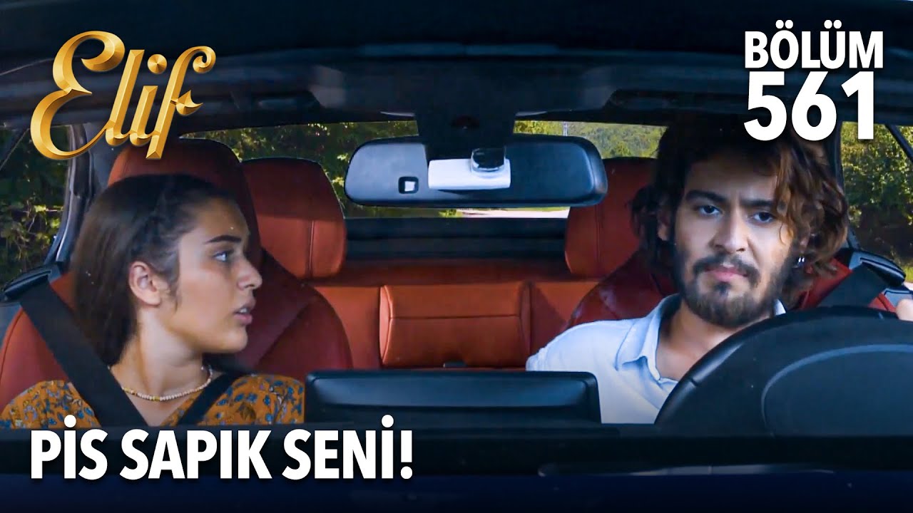 Kerem ve Reyhan'ın yol boyu tartışması | Elif 561. Bölüm