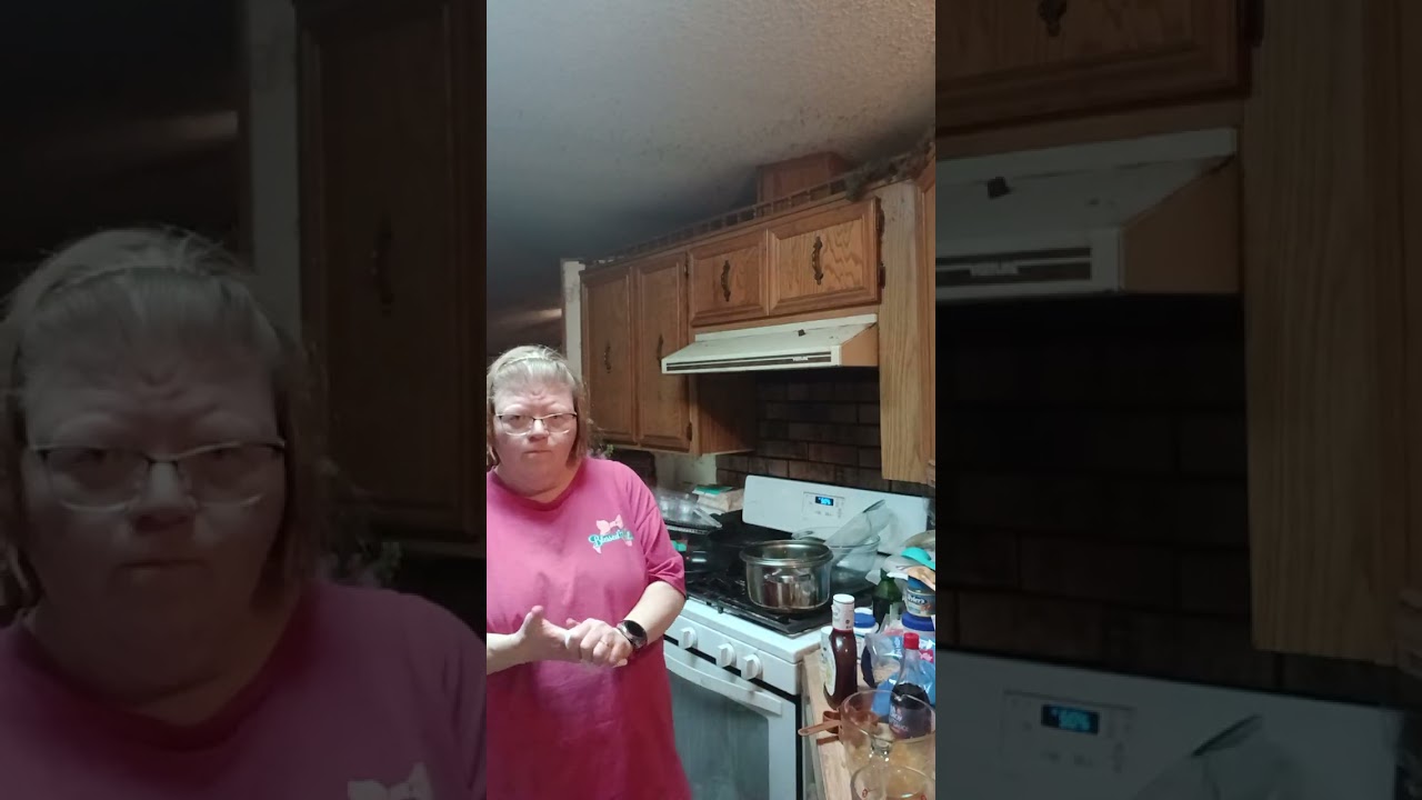 Making Orange Chicken and Pork Taco meat .