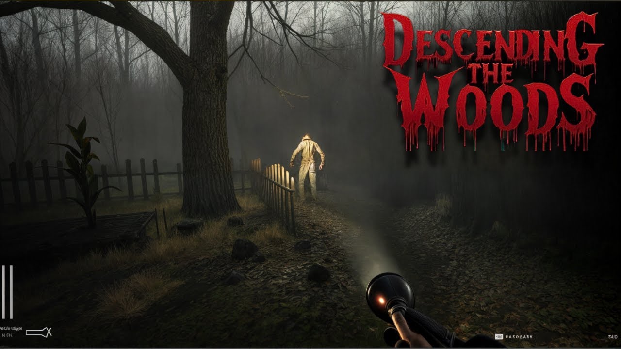 NOVO HORROR SURVIVAL COM SIMULADOR DE FAZENDA | DESCENDING THE WOODS GAMEPLAY PT BR
