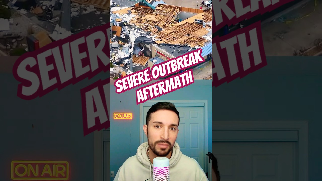 Severe Weather Outbreak Aftermath!  #weather #severeweather #tornado #forecast #spring