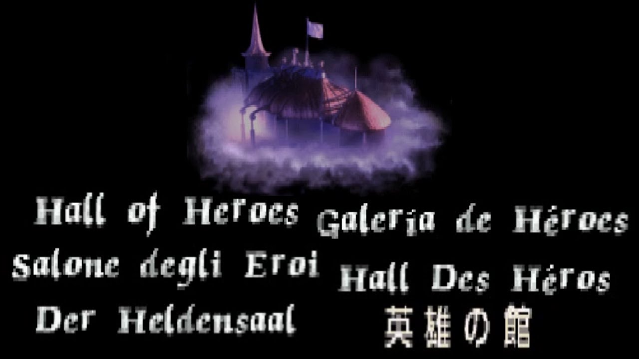 MediEvil - Hall of Heroes in All Six Languages