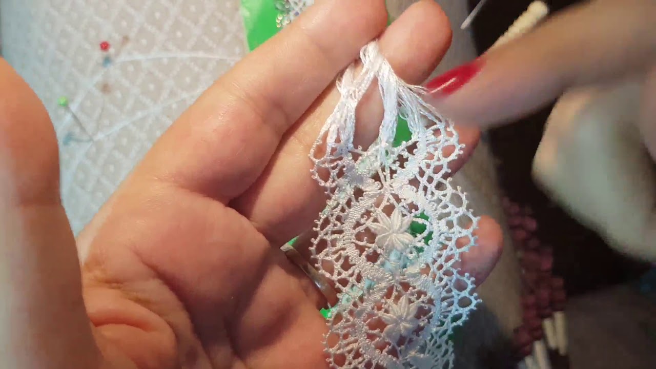 Liga de novia modelo princesa,comienzo de la labor