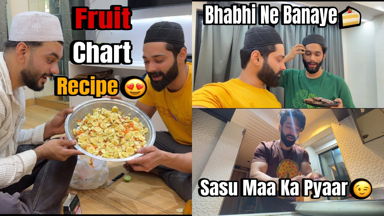 Special Fruit Chart Recipe Phela Ramzan Mubarak Mein | Ramzan Special | Fokats | Abresh & Zeeshan