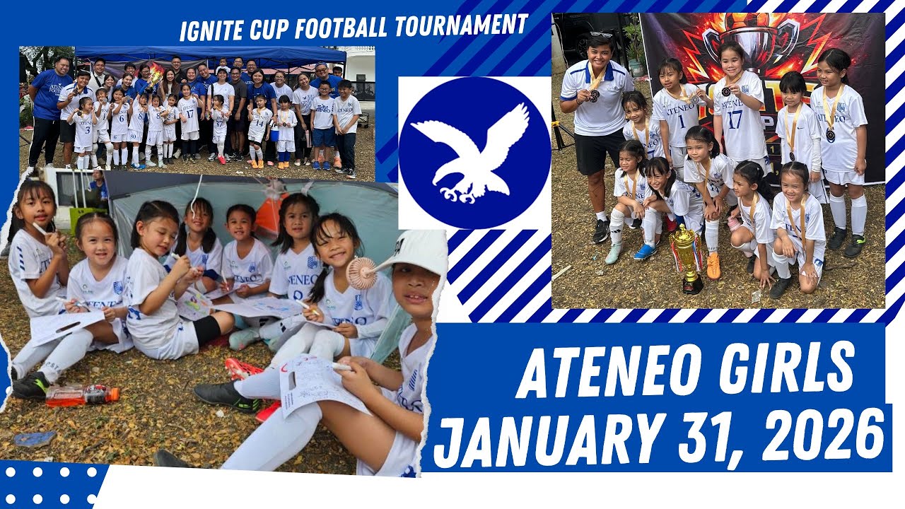 Ignite Cup Football Tournament 2026 U6 - Ateneo Girls vs Kev LGV FC