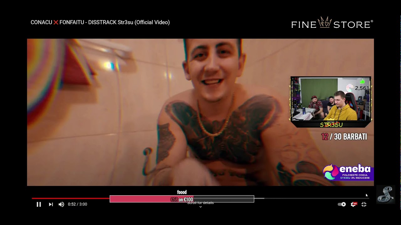 @ionbetivu reacționează la CONACU❌FONFAITU - DISSTRACK Str3su (Official Video)