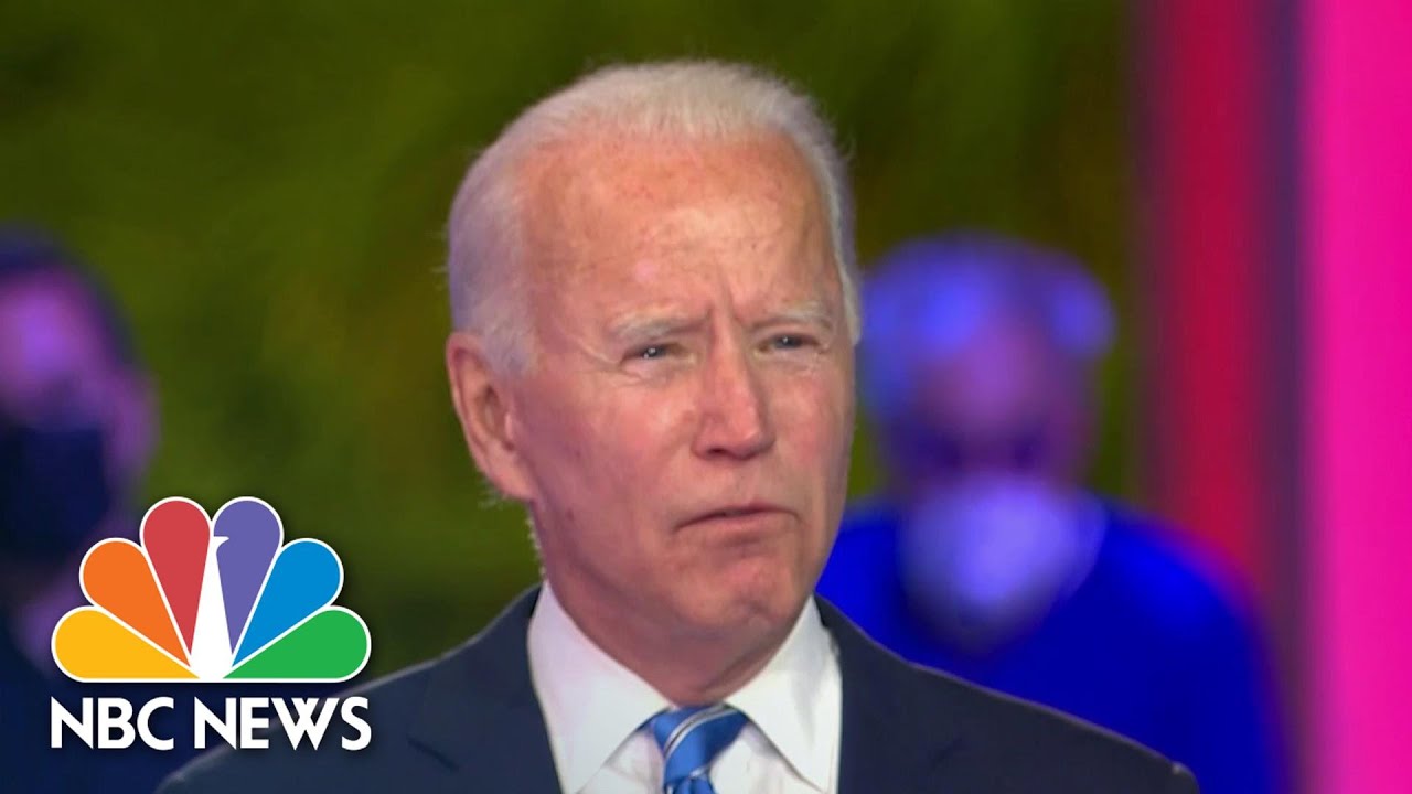 'Masks Matter': Biden Criticizes Trump For Removing Mask Upon Arriving At The White House | NBC News