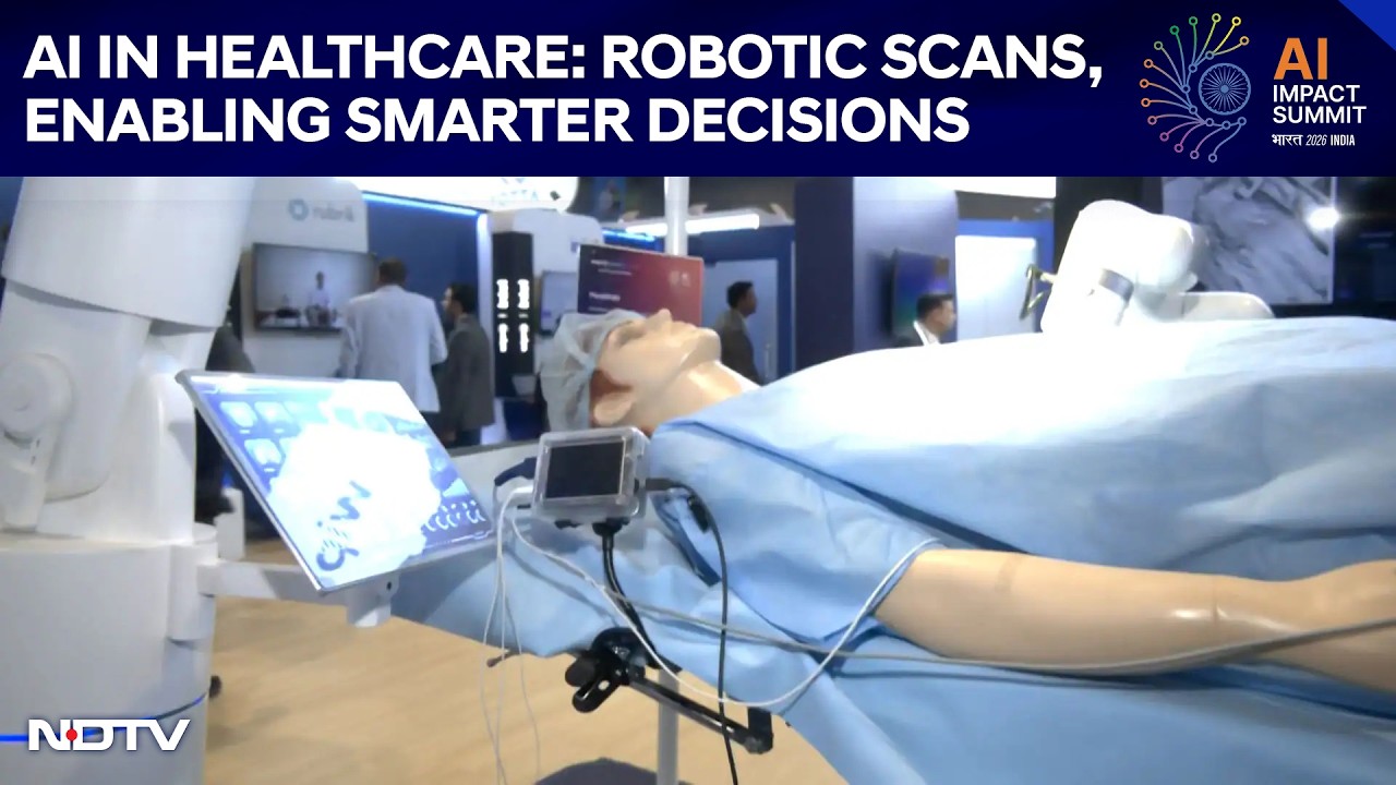 India AI Impact Summit 2026 | AI In Healthcare: Robotic Scans, Instant Reports, Smarter Decisions