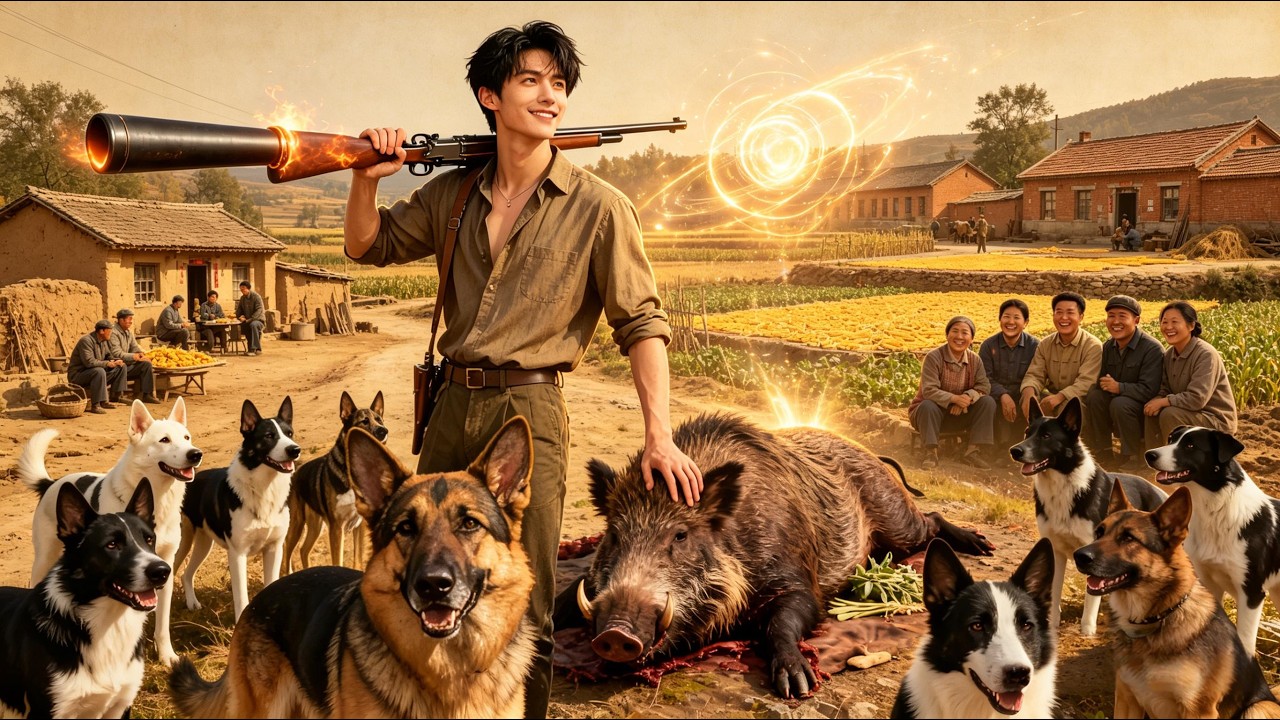 【完結】🔥重生1973成假少爺被趕出門，他帶空間下鄉打獵，半年把窮村建成全省首富村！