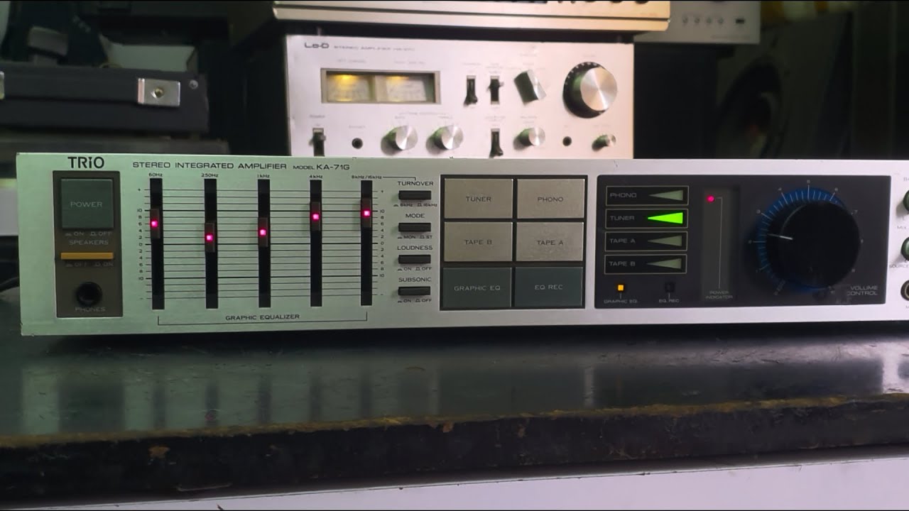 1.8tr. Đt.0855998893. Amply Trio Ka-71g. Mời cb xem hết video.