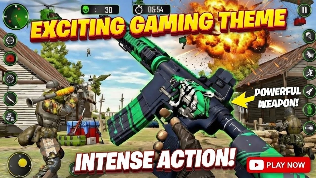 FPS Robot Shooter Strike Anti-Terrorist Shooting🚁🪂 New #2026​ Update  Android GamePlay #fps 