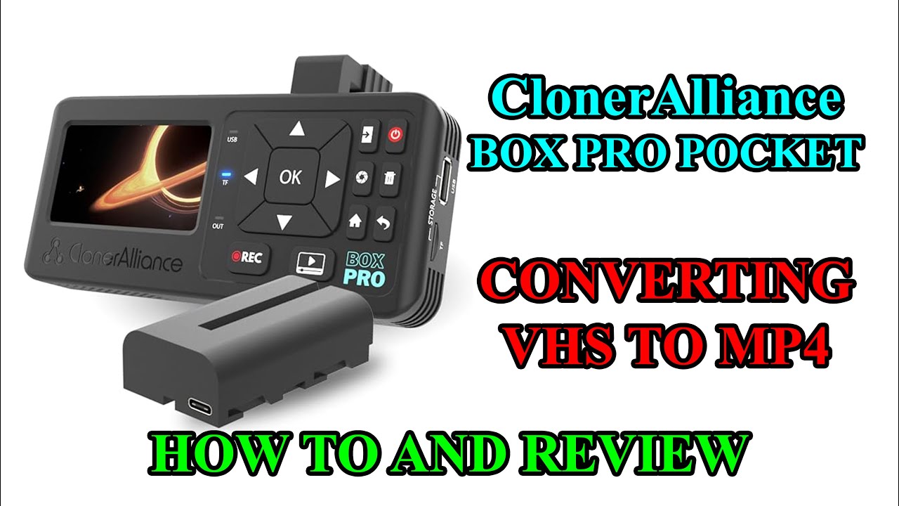 How to Digitize VHS Tapes with Cloner Alliance Box Pro Pocket (Quick & Easy)