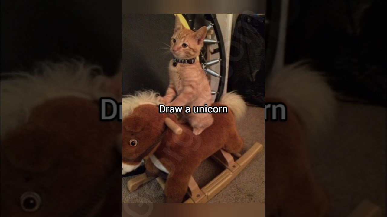 Как нарисовать лошадь #georgieebom #cat #funny #fyp #memes