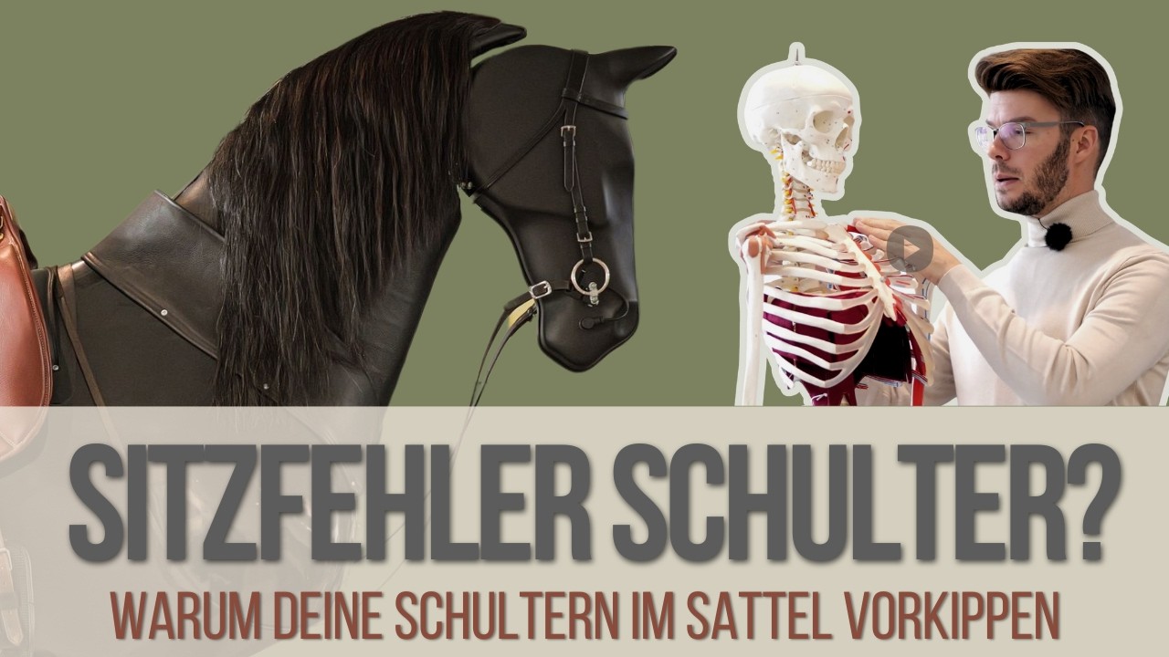 Schultern fallen vor beim Reiten | Was Du nicht tun solltest!