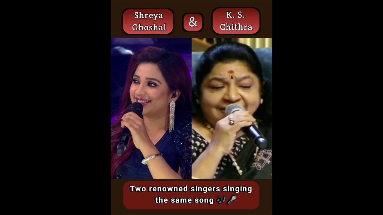 Shreya Ghoshal & K. S. Chithra Singing Aap Ki Nazro Ne Samjha #shreyaghoshal #kschithra