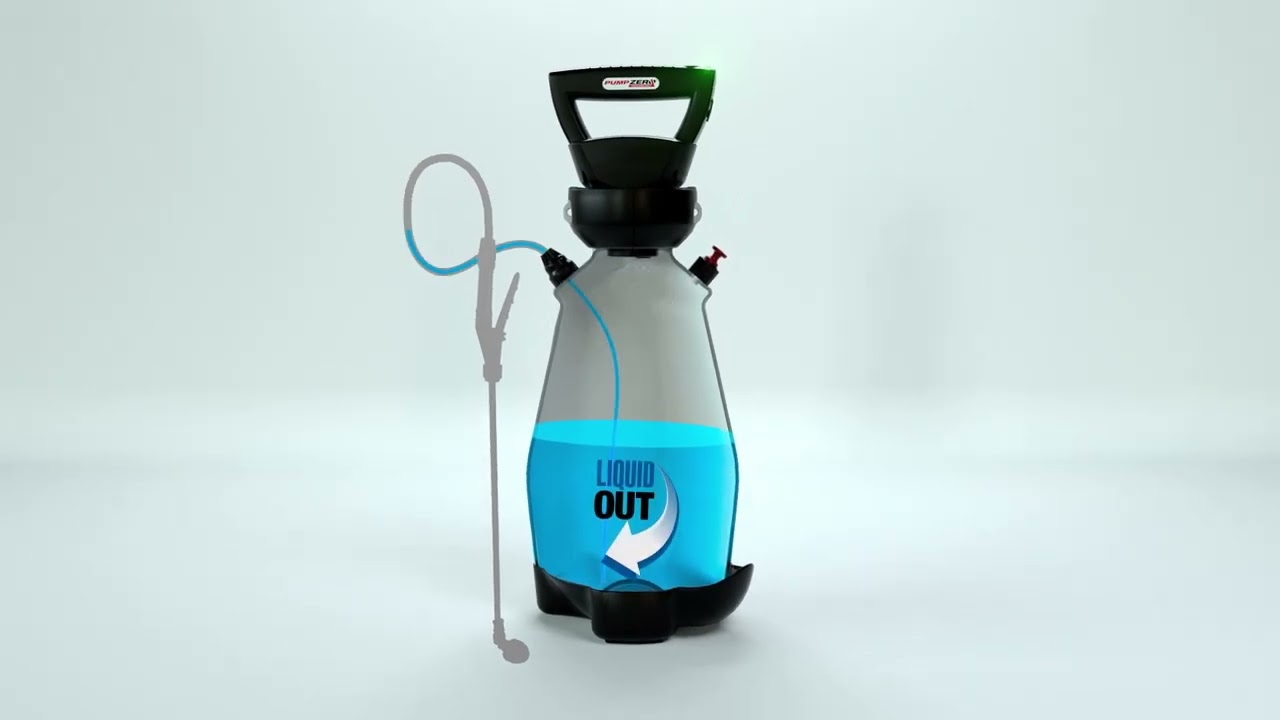 Scotts 190567 Lithium-Ion Battery Powered Pump Zero Technology Sprayer, 2-Gallon