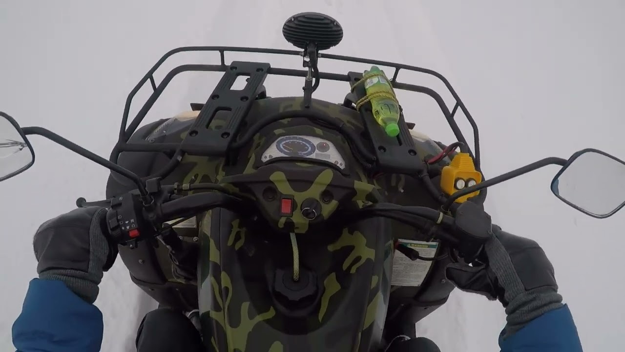 Jianshe 250 Terminator 💪 Zimowa Szarża Quadem ❄️