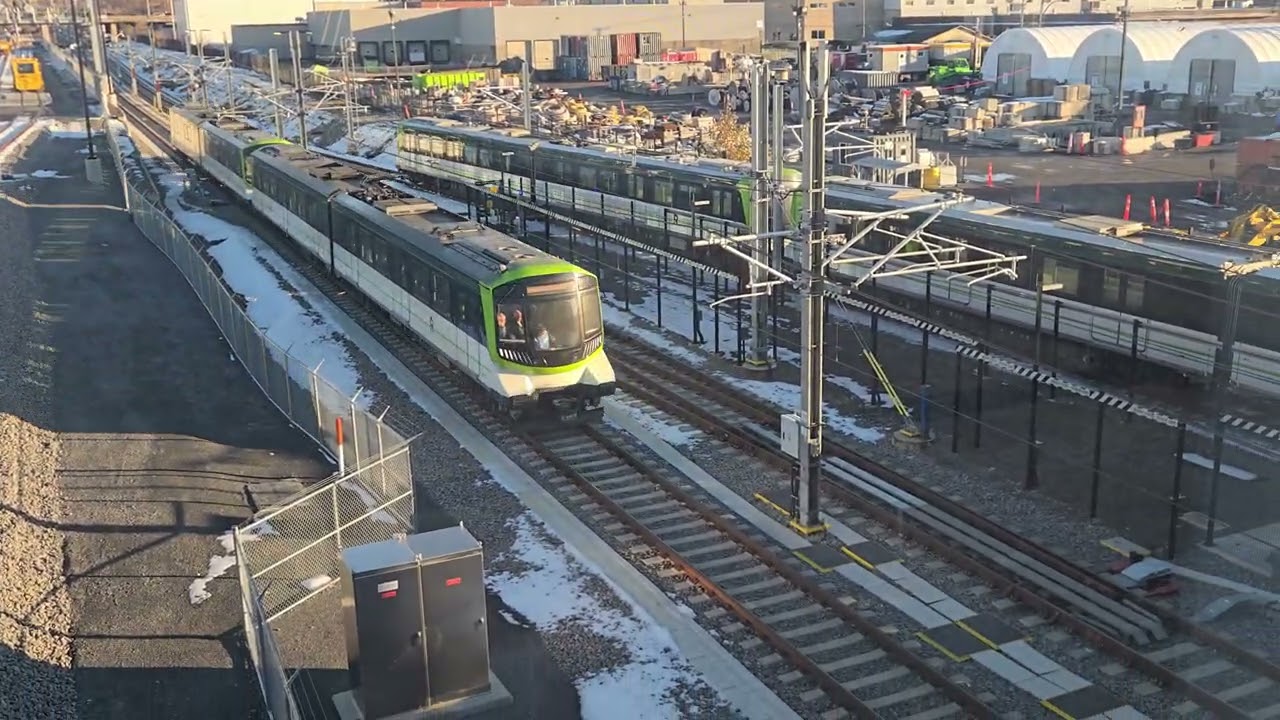 MONTREAL REM Exploring Cote De Liesse Station with Elton McFall 