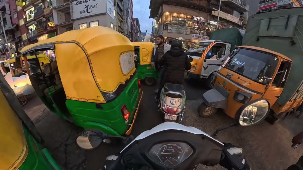 fata tarpaulin market Bangalore | part 1 | moto vlog | jamun couple 