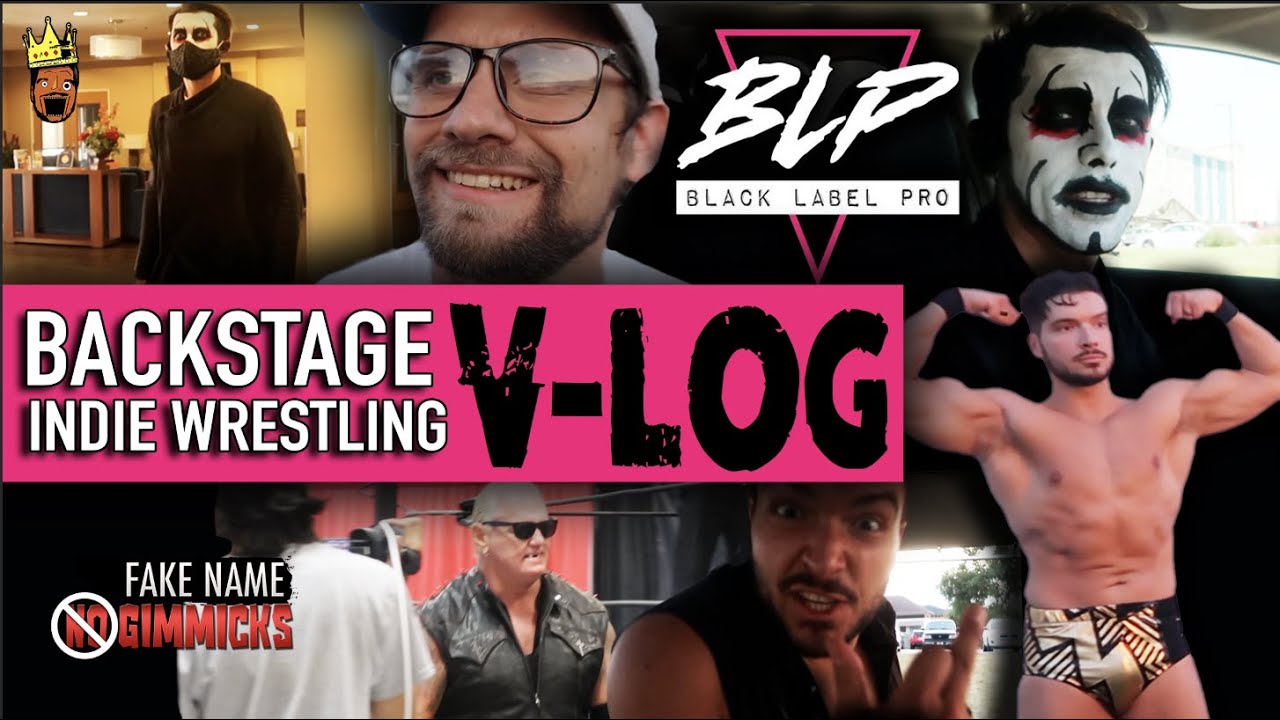 Backstage Indie Wrestling Vlog • Black Label Pro, Danhausen & Gangrel