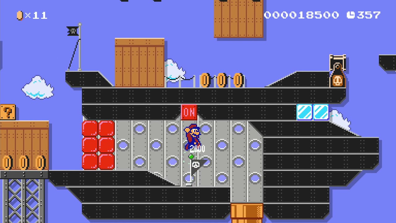 Bullet & Bill Cargo, Ltd by hultaj 🍄 Super Mario Maker 2 ✹Switch✹ #aoy