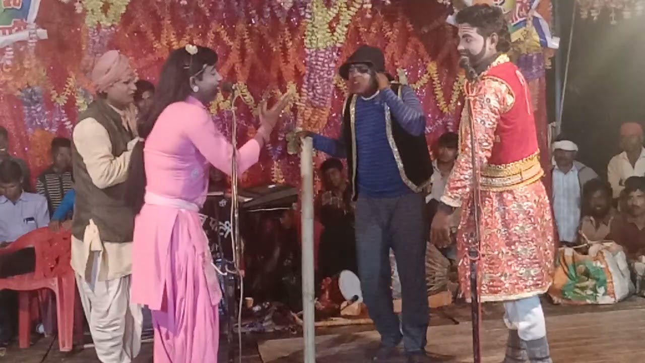 पार्ट 5 Live nautanki || 19 May 2021 chandrabhushan comedian ek sath      || कॉमेडी नौटंकी तमाशा