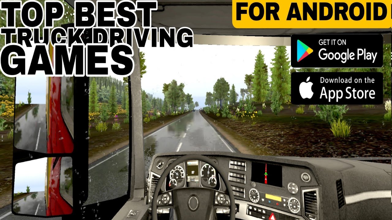 Top 5 best driving truck simulator games || Best truck driving simulator games of 2024