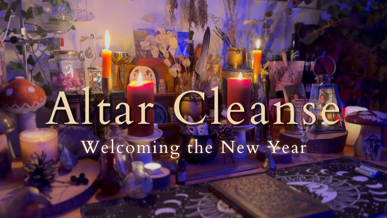 Altar Cleanse for New Year Magic