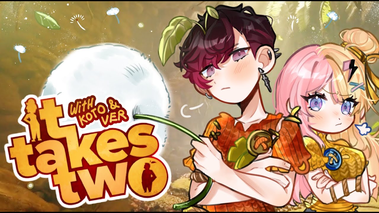 XSOLEIL 3rd-year teamwork (lmao) 【It Takes Two w/ Koto⚡】【P1】【NIJISANJI EN | Ver Vermillion】