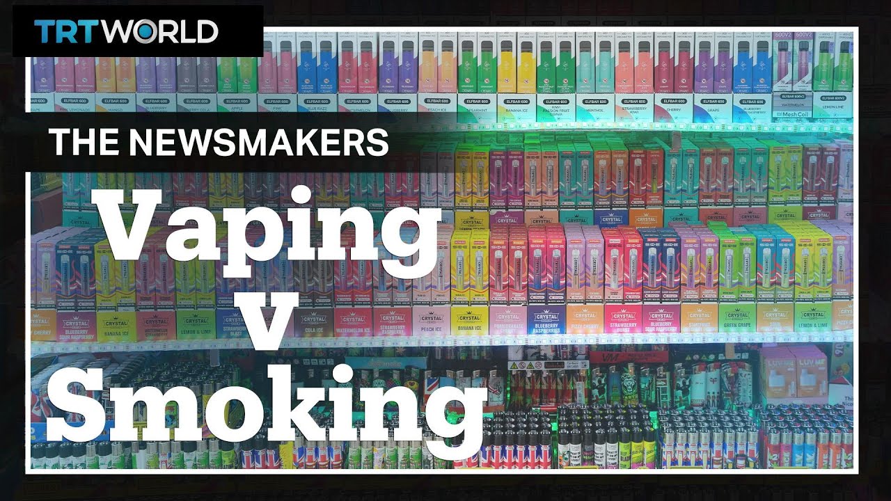 Is vaping safer than smoking?