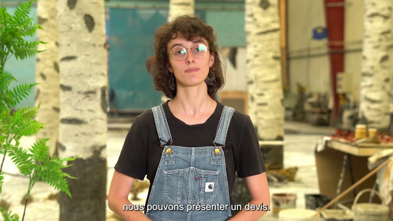 Présentation des Ateliers de construction de décors de La Comédie de Saint-Étienne