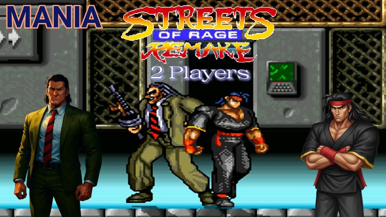 Streets Of Rage Remake V5.2 - Mod - Battletoads and Double Dragon - Mr. X & Shiva SOR2 - Playthrough