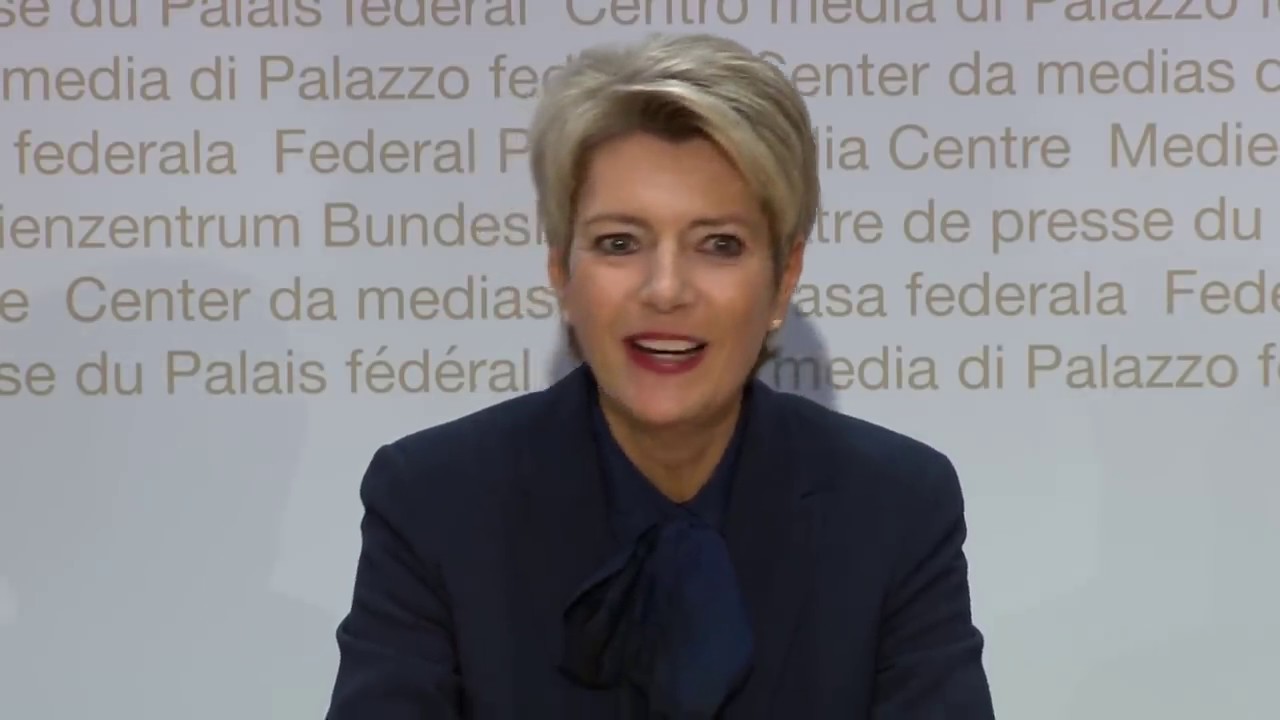 5.12.2018 - Medienkonferenz zur Bundesratswahl - Karin Keller-Sutter