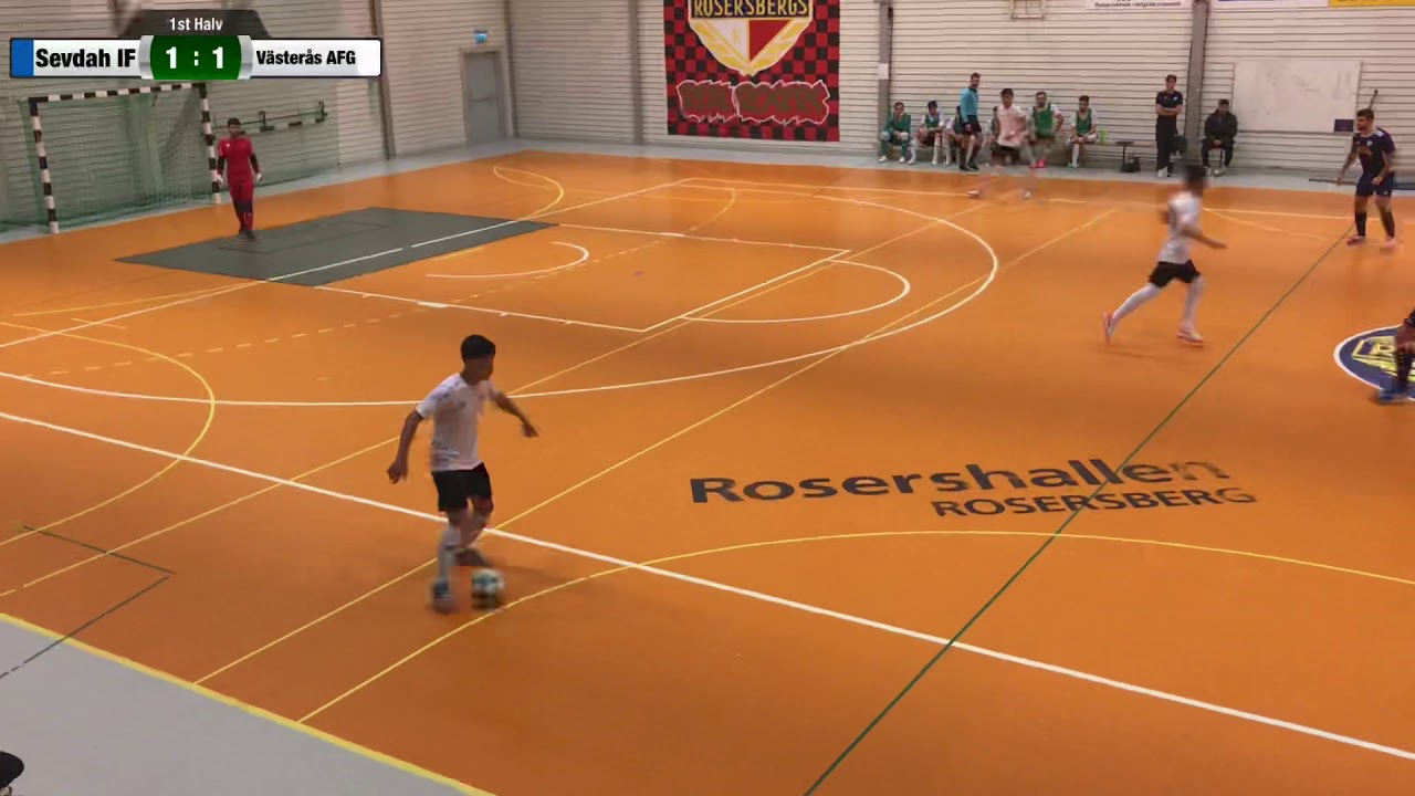 Sevdah IF - Västerås AFG (4:5) första halvlek