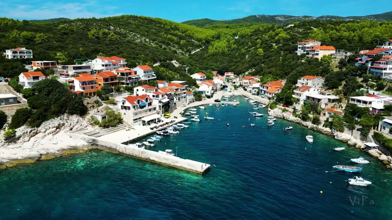 Zavalatica, Luka Zavalatica. Korčula. Croatia