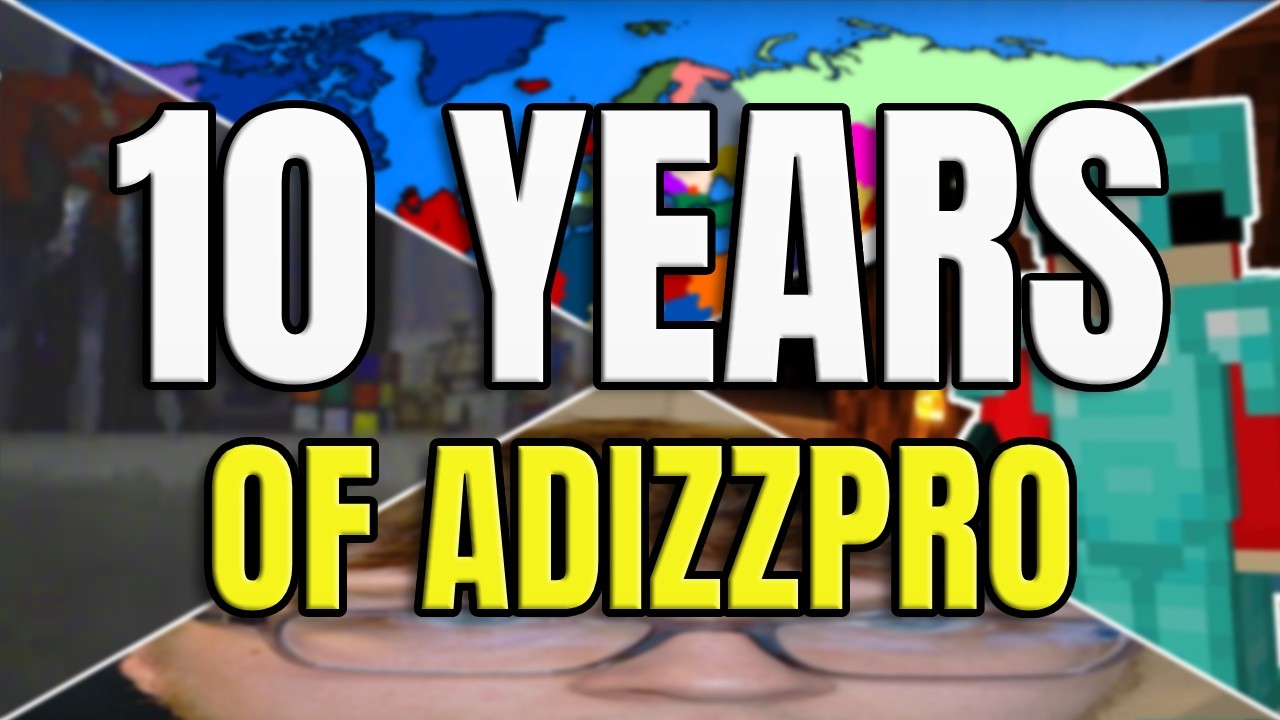 10 Years of AdizzPro (10 Year Anniversary)