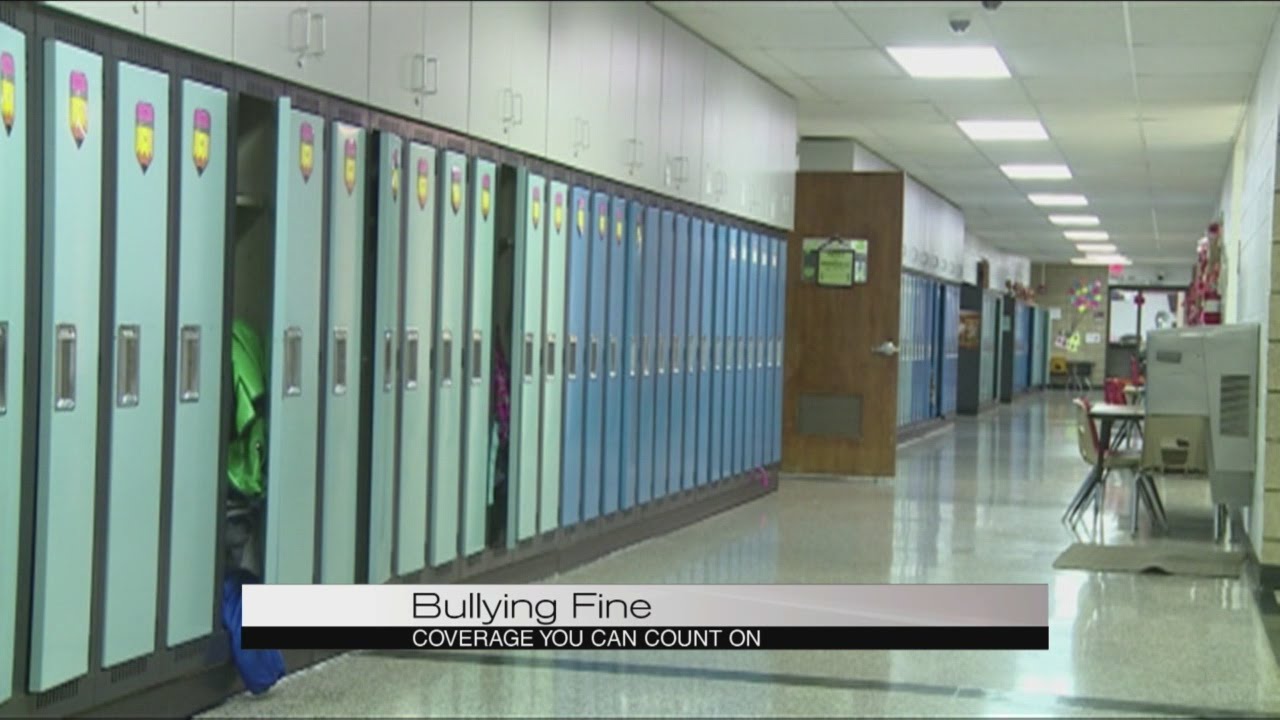 Parents fined when their children bully others