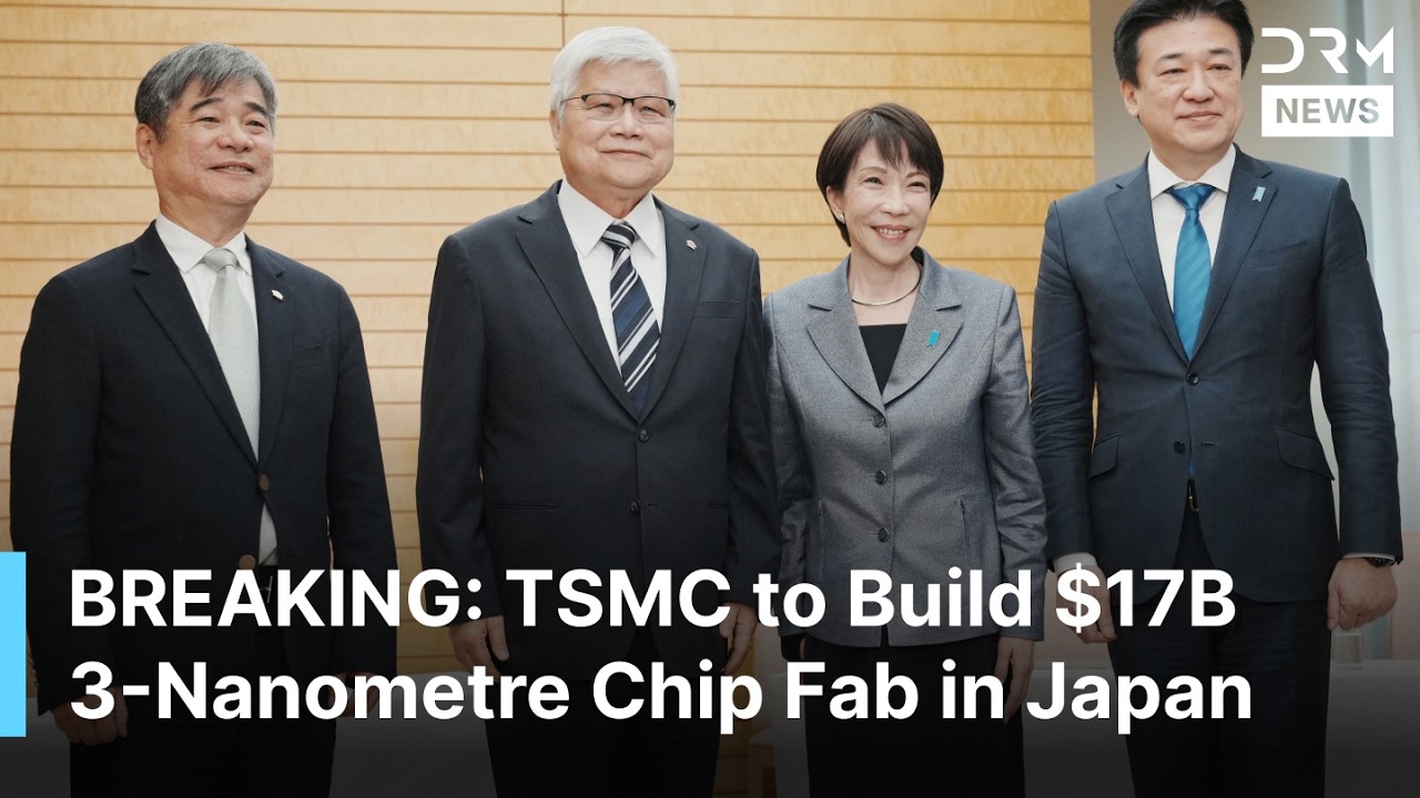 Срочная новость: TSMC построит в Японии завод по производству 3-нанометровых чипов стоимостью 17 ...
